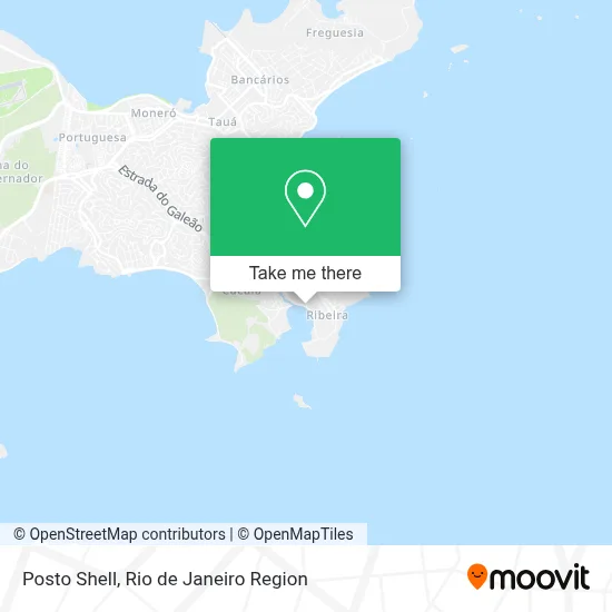 Posto Shell map