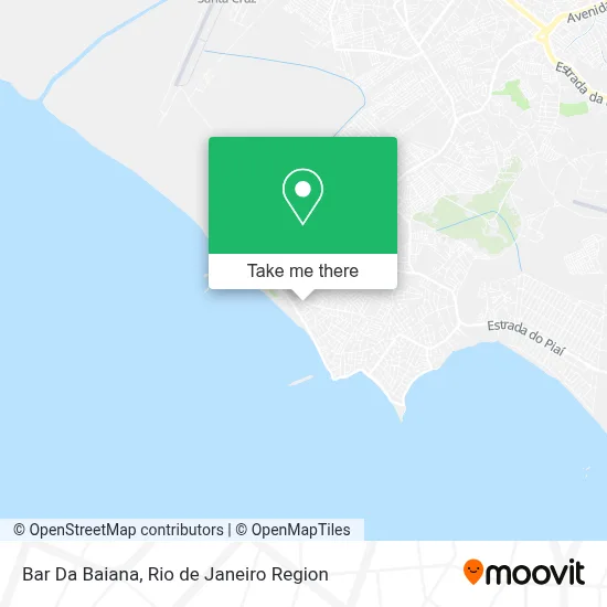 Bar Da Baiana map