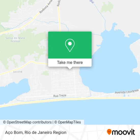 Aço Bom map