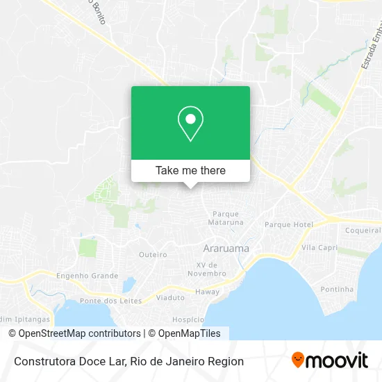 Construtora Doce Lar map