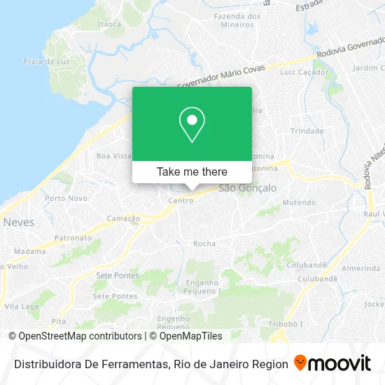 Distribuidora De Ferramentas map