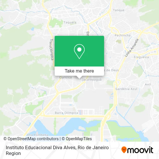Instituto Educacional Diva Alves map