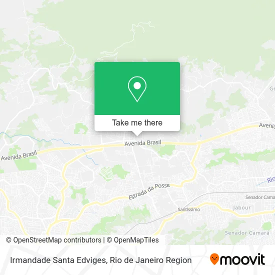 Irmandade Santa Edviges map