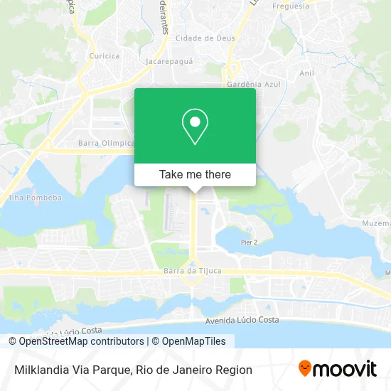 Milklandia Via Parque map