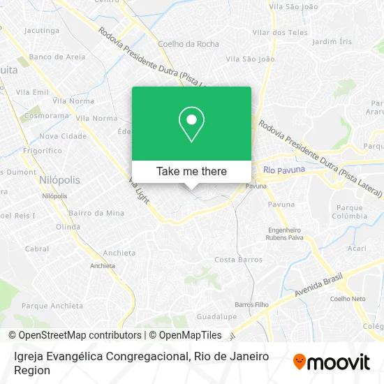 Igreja Evangélica Congregacional map
