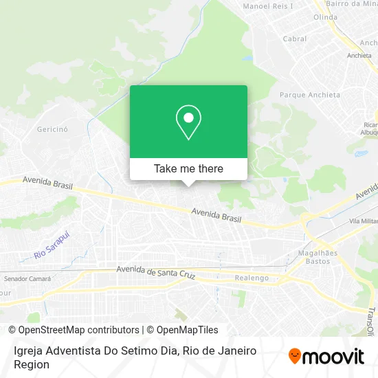 Igreja Adventista Do Setimo Dia map