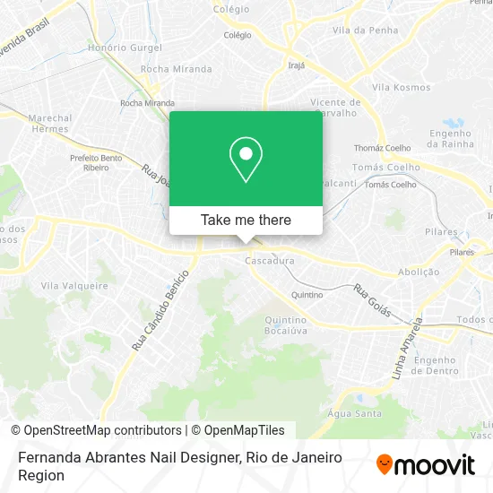 Fernanda Abrantes Nail Designer map