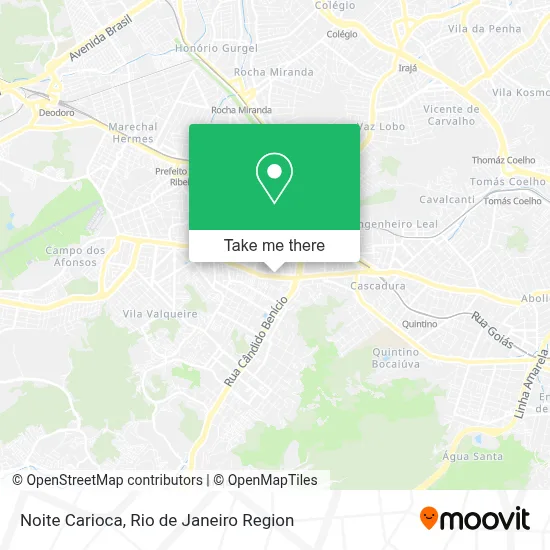 Noite Carioca map