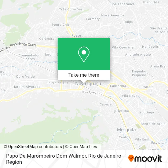 Papo De Marombeiro Dom Walmor map