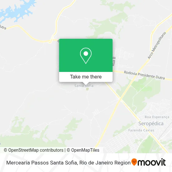 Mercearia Passos Santa Sofia map