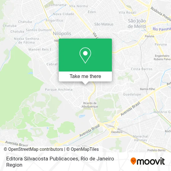 Editora Silvacosta Publicacoes map