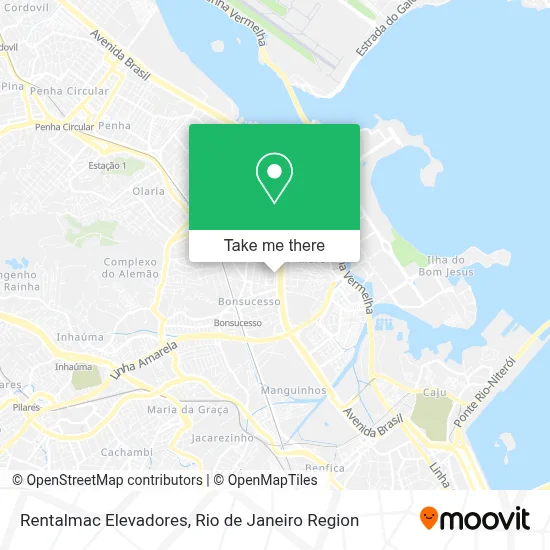 Rentalmac Elevadores map