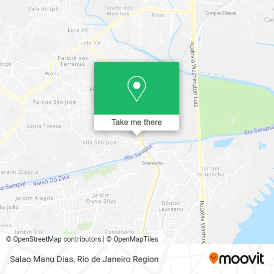 Salao Manu Dias map