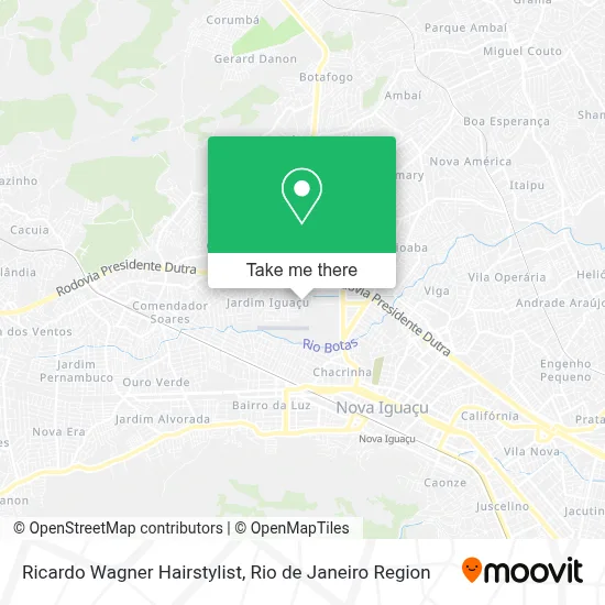 Ricardo Wagner Hairstylist map