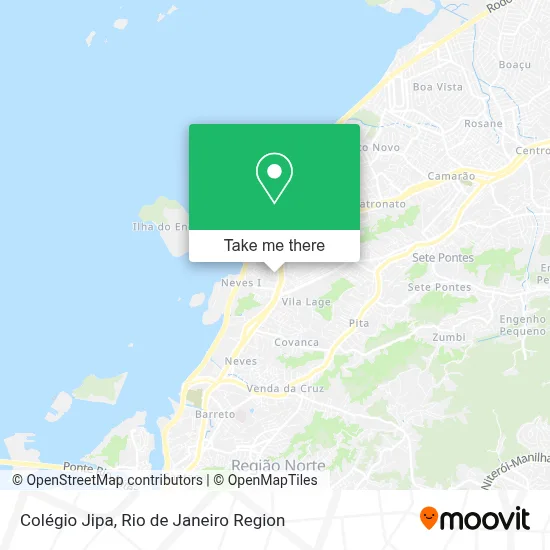 Colégio Jipa map