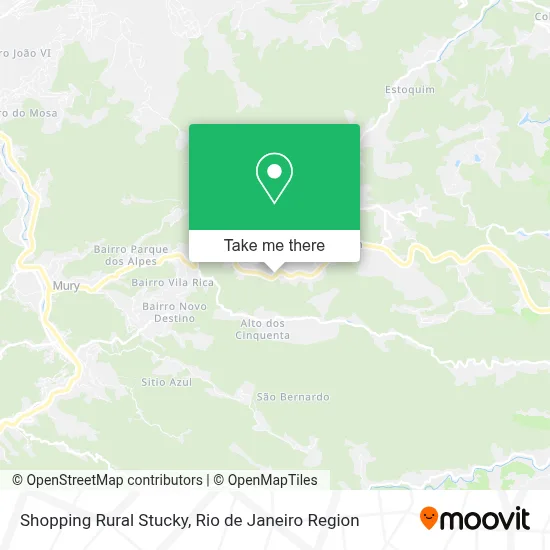 Shopping Rural Stucky map