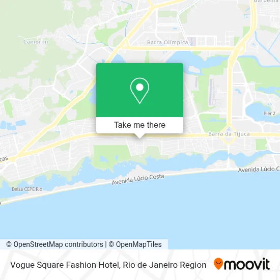 Vogue Square Fashion Hotel map