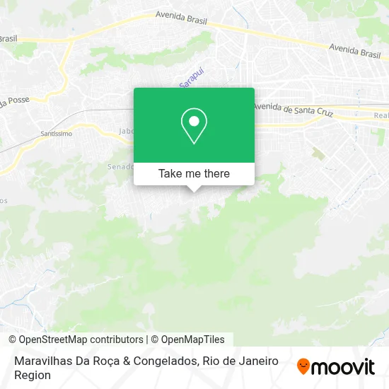 Maravilhas Da Roça & Congelados map