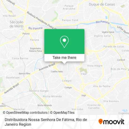 Distribuidora Nossa Senhora De Fátima map
