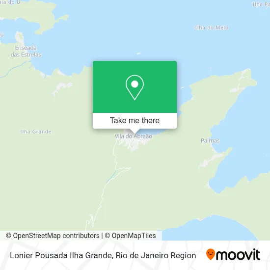 Lonier Pousada Ilha Grande map