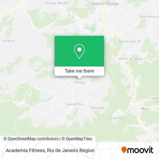 Academia Fitness map