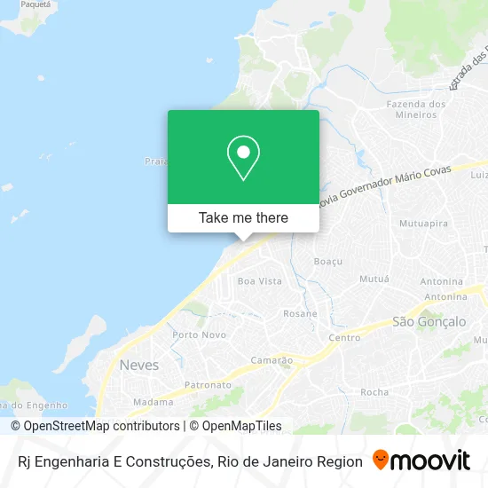 Rj Engenharia E Construções map