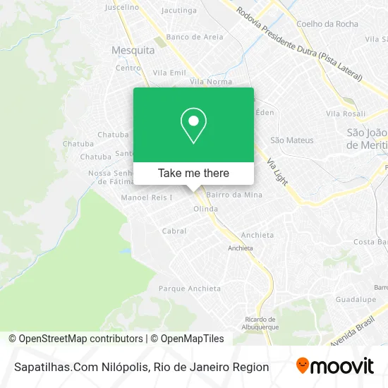 Sapatilhas.Com Nilópolis map
