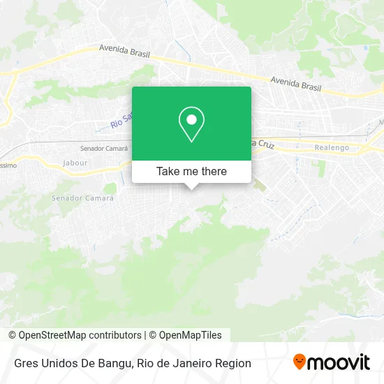 Gres Unidos De Bangu map