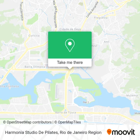 Harmonia Studio De Pilates map