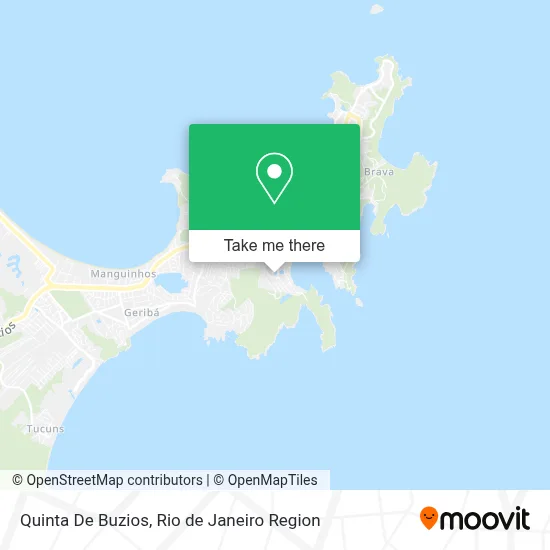 Quinta De Buzios map