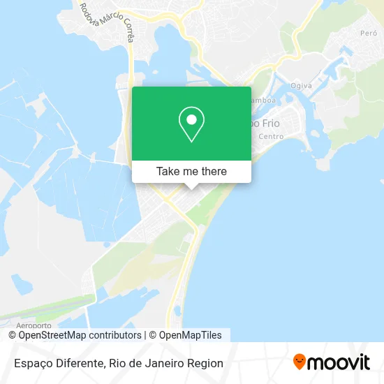 Espaço Diferente map