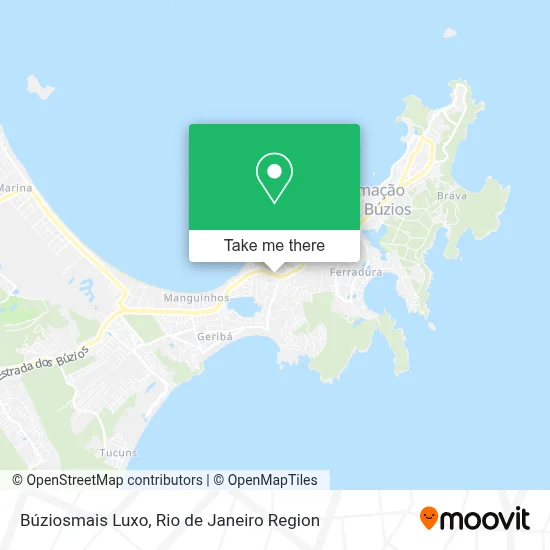 Búziosmais Luxo map