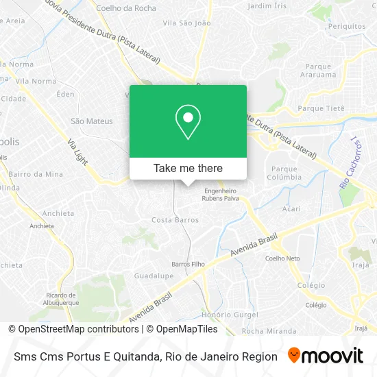 Sms Cms Portus E Quitanda map