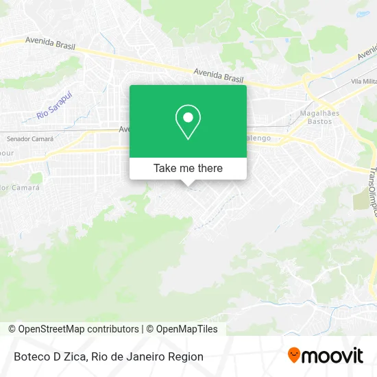 Boteco D Zica map