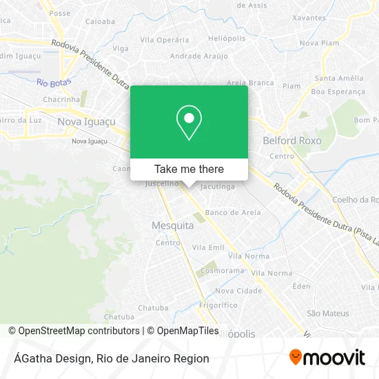 ÁGatha Design map