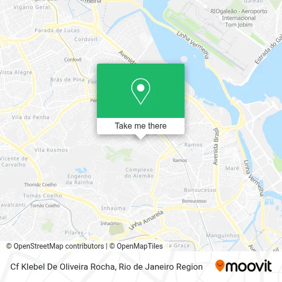 Cf Klebel De Oliveira Rocha map