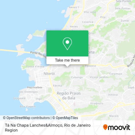 Tá Na Chapa Lanches&Almoço map