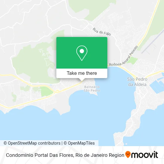 Condominio Portal Das Flores map