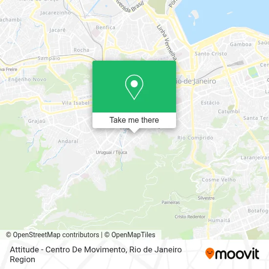 Attitude - Centro De Movimento map