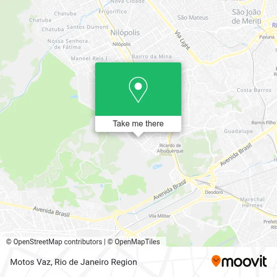 Motos Vaz map
