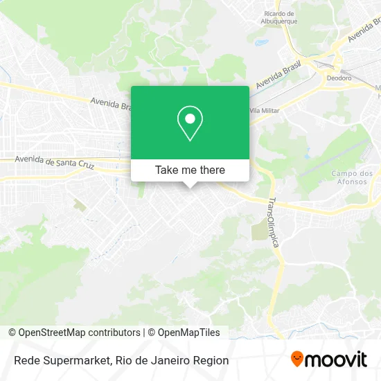 Rede Supermarket map