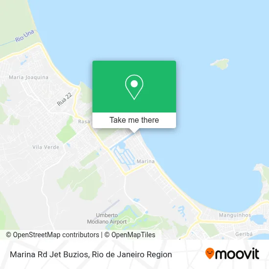 Marina Rd Jet Buzios map
