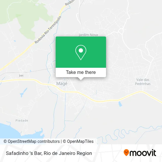 Safadinho 's Bar map