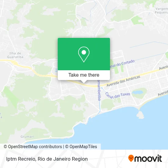 Iptm Recreio map
