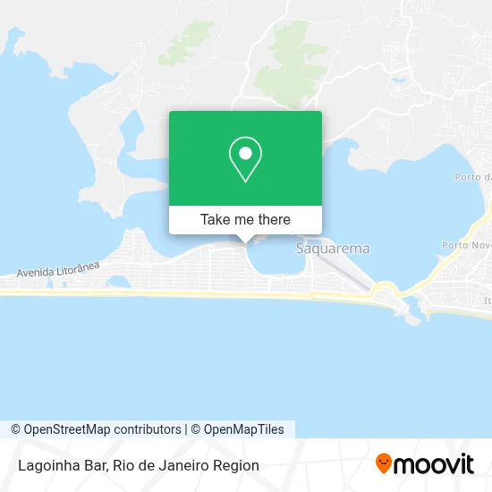 Lagoinha Bar map