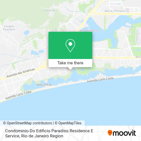 Condominio Do Edificio Paradiso Residence E Service map