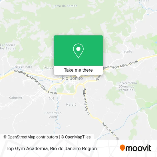Top Gym Academia map