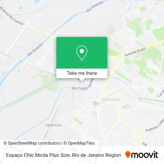 Espaço Chic Moda Plus Size map