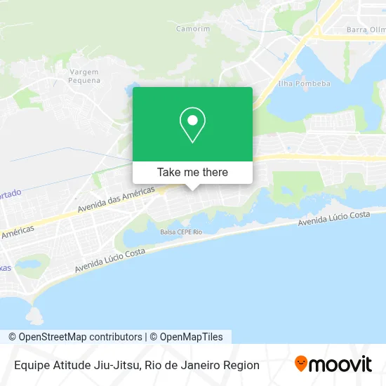 Equipe Atitude Jiu-Jitsu map