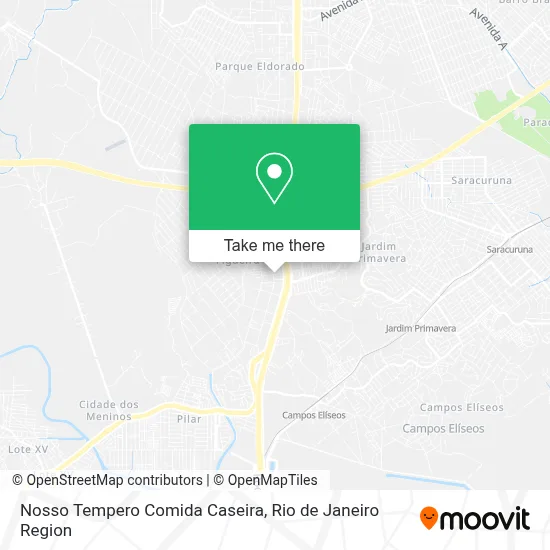 Nosso Tempero Comida Caseira map